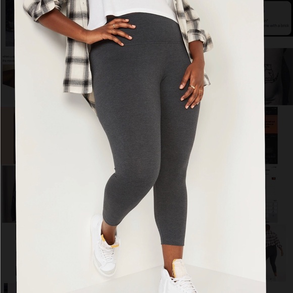 Old Navy Pants - Old Navy Extra High-Waisted 7/8-Length Leggings For Women